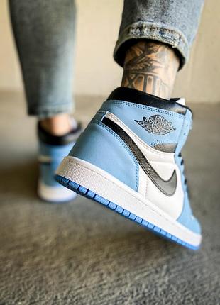 Кросівки nike air jordan 1 retro high tokyo bio hack oguniversity blue 3