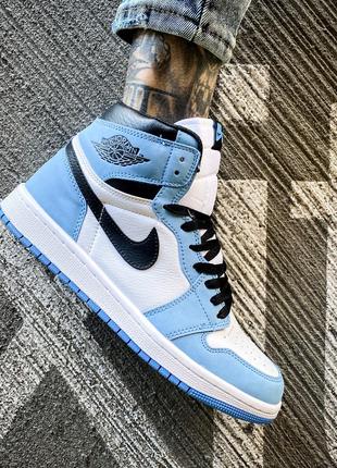 Кросівки nike air jordan 1 retro high tokyo bio hack oguniversity blue 8