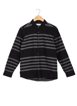 S новая фирменная мужская очень модная фланелевая в клетку рубашка в клетку lc waikiki вайки подростковая