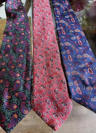 Фірмові шовкові краватки1 фото