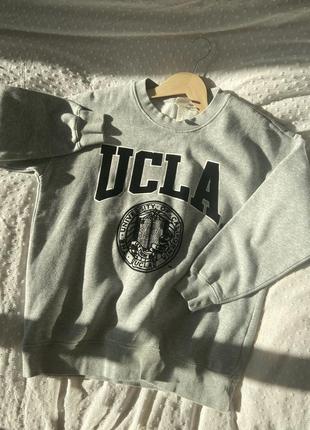 Ucla h&m сіра кофта