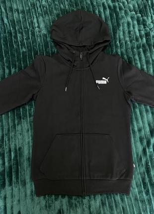 Толстовка essentials full-zip women’s hoodie puma