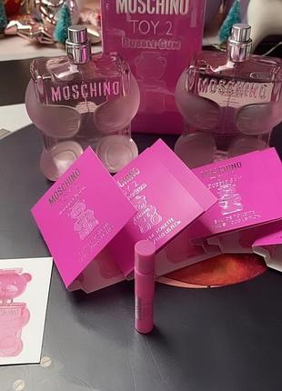 Moschino toy 2 bubble gum 1ml (оригінал)2 фото