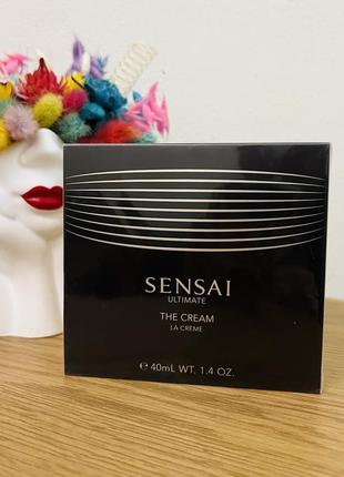 Оригинальный омолаживающий крем для лица sensai ultimate the cream