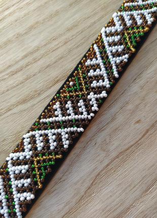 Українське намисто до вишиванки. стрічковий гердан. силянка