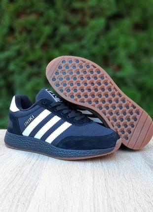 Зимние мужские кроссовки adidas iniki😍4 фото