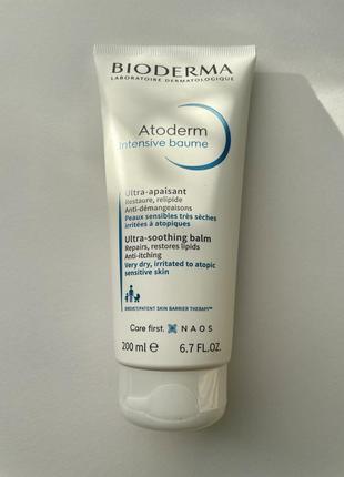 Bioderma atoderm intensive baume - ультра-заспокійливий бальзам для тіла 500мл