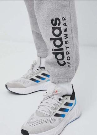 Спортивні штани adidas на флісі2 фото