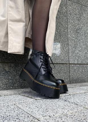 Отличные dr. martens jadon ankle black (термо)9 фото