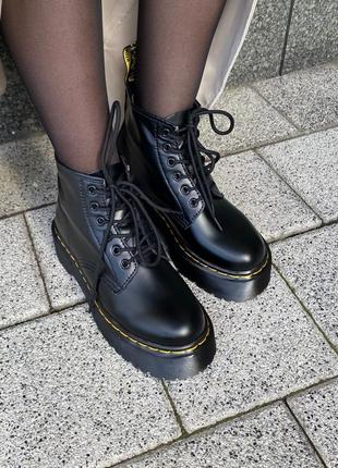 Отличные dr. martens jadon ankle black (термо)3 фото