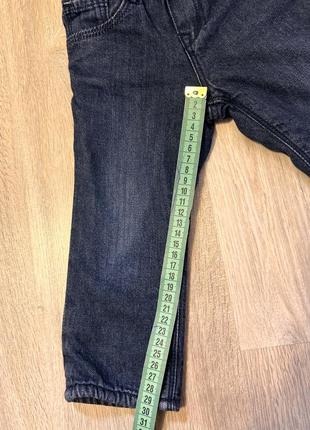 Утепленные джинсы на флисе 12 - 18 месяцев gap5 фото
