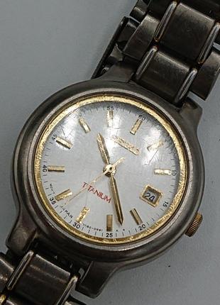 Женские коллекционные часы seiko titanium 7n82-04206 фото