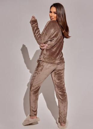 Пижама женская теплая модель днка-4413-155112 фото