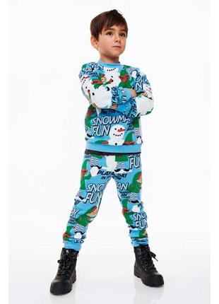 Дитячий костюм на флісі h&m на хлопчика 520011 фото