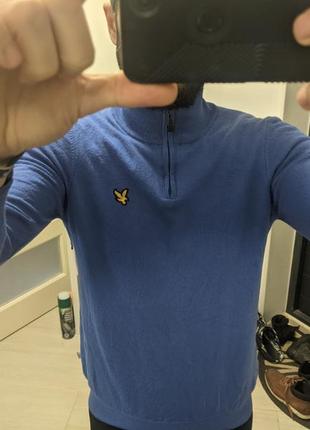 Шерстяная кофта lyle &amp; scott, size m(на s/xs)4 фото