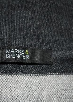 Полосатый свитер длинный гольф туника marks & spencer9 фото