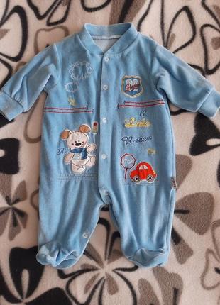 Человечек велюр.