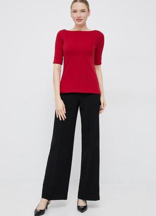 Футболка lauren ralph lauren женский цвет красный
