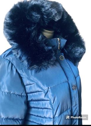 Зимове пальто великого розміру3 фото