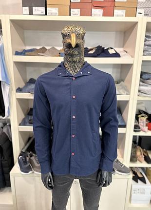 Синя чоловіча сорочка kiton