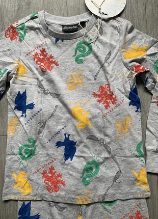 Яркая трикотажная пижама, домашний костюм гарри поттер harry potter на 7-11 лет4 фото
