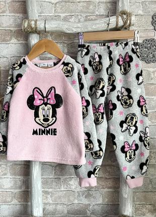 Теплая пижамка minnie mouse