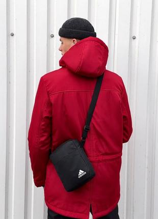 Барсетка чорна adidas