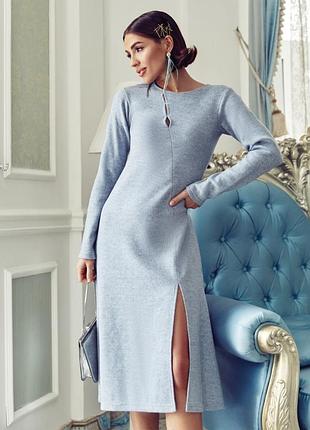 Теплое платье