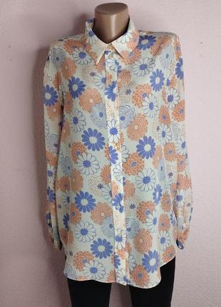 Шелковая блуза kenzo