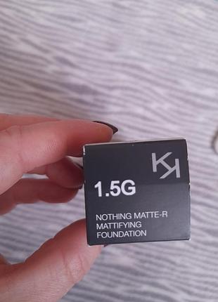 Kiko milano матирующая тональная основа