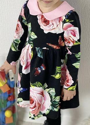Красивое детское платье в стиле d&amp;g