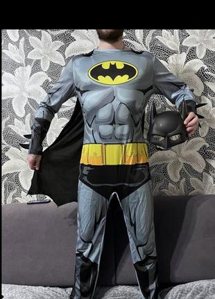 Карнавальный костюм бэтмен супергерой dc новый в упаковке лига справедливости
