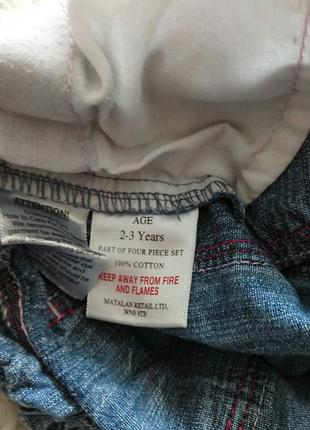 Шортики з вишивкою від matalan 3