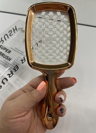 Продувна широка щітка для укладання волосся та сушіння феном superbrush 3