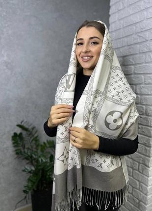 Женский брендовый кашемировый шарф 75 см на 180 см. производитель туречки.