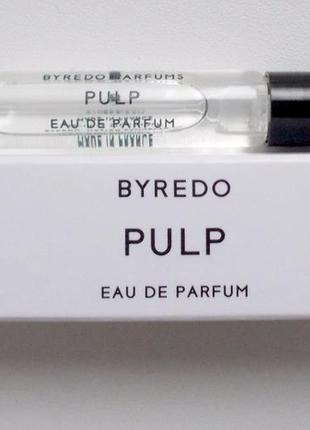 Byredo pulp💥original отливант распив затест цена за 0,5мл