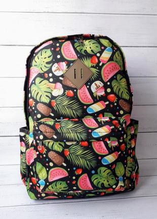 Рюкзак для дівчат шкільний місткий в новому гарному стилі сумка жіноча4 фото