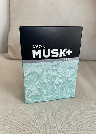 (нові) туалетна вода avon musk freeze