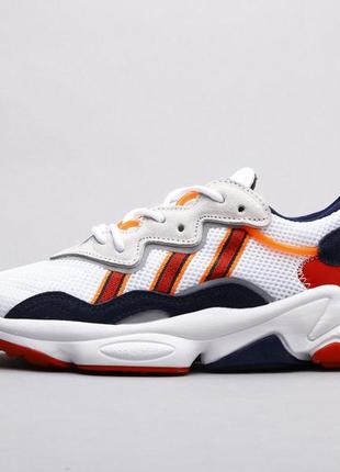 Кроссовки мужские adidas ozweego, белые (адидас озвиго, адидасы, кросівки)