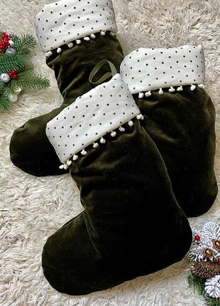 Новогодние сапожки