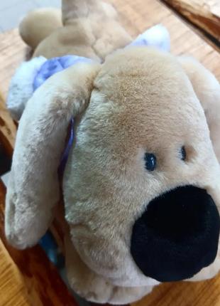 М'яка іграшка плюшевої собачка песик цуценя 38 см tesco5 фото