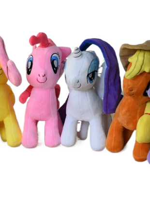 Мягкая игрушка пони сумеречная  искорка из мультфильма "my little pony" 30 см средняя5 фото