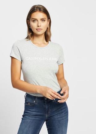 Футболка calvin klein оригінальна бавовняна майка блуза кофта бавовна оригінал xs s m1 фото