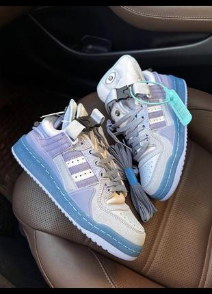 Ad forum low x bad bunny light blue