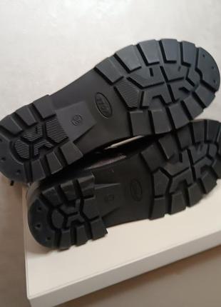 Новые зимние сапоги, черевики. 35 та 36 размера. серые6 фото
