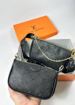 Сумка louis vuitton multi pochette black