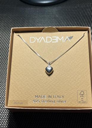Серебряное брендовое итальянское украшение dyadema4 фото