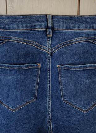 Стрейчевые джинсы женские с высокой талией идеал 12 р пояс 36-38 длина 95 скини египет7 фото