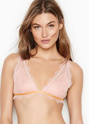 Кружевной бюстгальтер бралет victoria's secret