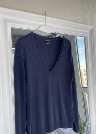 Massimo dutti светр джемпер шовк кашемір